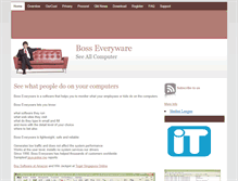 Tablet Screenshot of bosseveryware.com